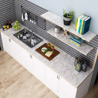 Wasserfester Vinyl-Arbeitsplattenkleber in Marmoroptik