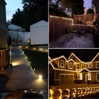 Wasserdichter solarbetriebener LED-Streifen