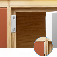 Lot de Deux Aimants Porte Placard Ultra Fins