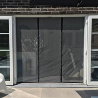 Magnetisches und robustes Moskitonetz für Erkerfenster