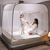 Moustiquaire Lit Carrée Style facile à installer