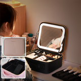 Coffret rangement maquillage pour voyage