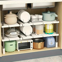 Etagère de cuisine réglable pour les accessoires de cuisine
