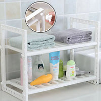 Etagère de rangement pour les serviettes et les produits de bain