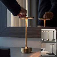 Lampe de table tactile, dimmable et réglable au sommet 