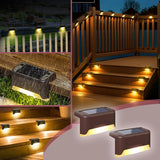 [ PACK ] de Lampes solaires de terrasse à LED étanches