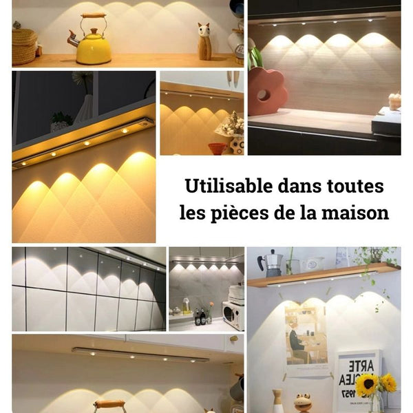 Sylvania - Lampe LED à Détecteur De Mouvement Pour Escalier, Placard, Cuisine (fonctionne Sur Piles)