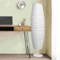 Abat Jour Lampadaire Blanc de Style Japonais en Papier