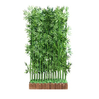 Bambou Artificiel de Style Pastoral avec Base sur fond blanc
