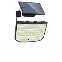 Éclairage Extérieur Solaire LED avec Capteur de Mouvement et Télécommande