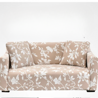 Housse Canapé avec Imprimé Floral en Polyester