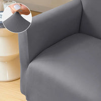 Housse Fauteuil Universelle Extensible de Style Moderne en Polyester