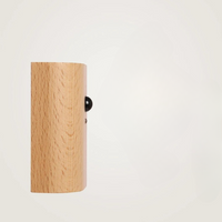 Lampe Détecteur de Mouvement Murale et Magnétique en Bois