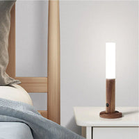 Lampe Détecteur de Mouvement Portable et Murale en Forme de Bougie