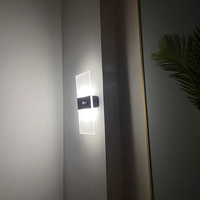 Lampe Détecteur de Mouvement Rectangulaire en Aluminium