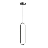 Lampe Suspendue LED Discrète et Minimaliste sur fond blanc