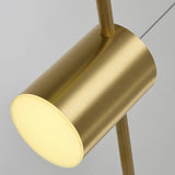 Lampe Suspendue LED Dorée et Luxueuse