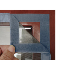 moustiquaire avec scratch velcro