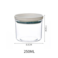 Rangement de Cuisine Style Bocal Transparent