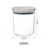 Rangement de Cuisine Style Bocal Transparent