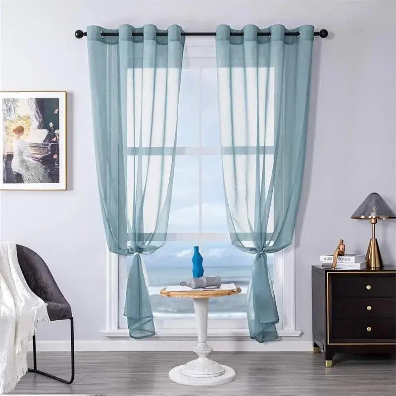Rideau Porte Fenêtre Tulle de Style Moderne – Bricoli | La Boutique Déco