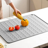 Tapis Cuisine Résistant à la Chaleur en Silicone