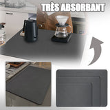 Tapis égouttoir vaisselle révolutionnaire | Pratique et efficace !