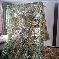 Voile d'Ombrage de Style Camouflage Militaire